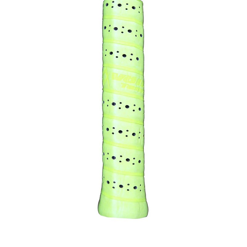Volkl Biotac Replacement Grip-Single Pack (Neon Yellow/Black Dots) - Image 2